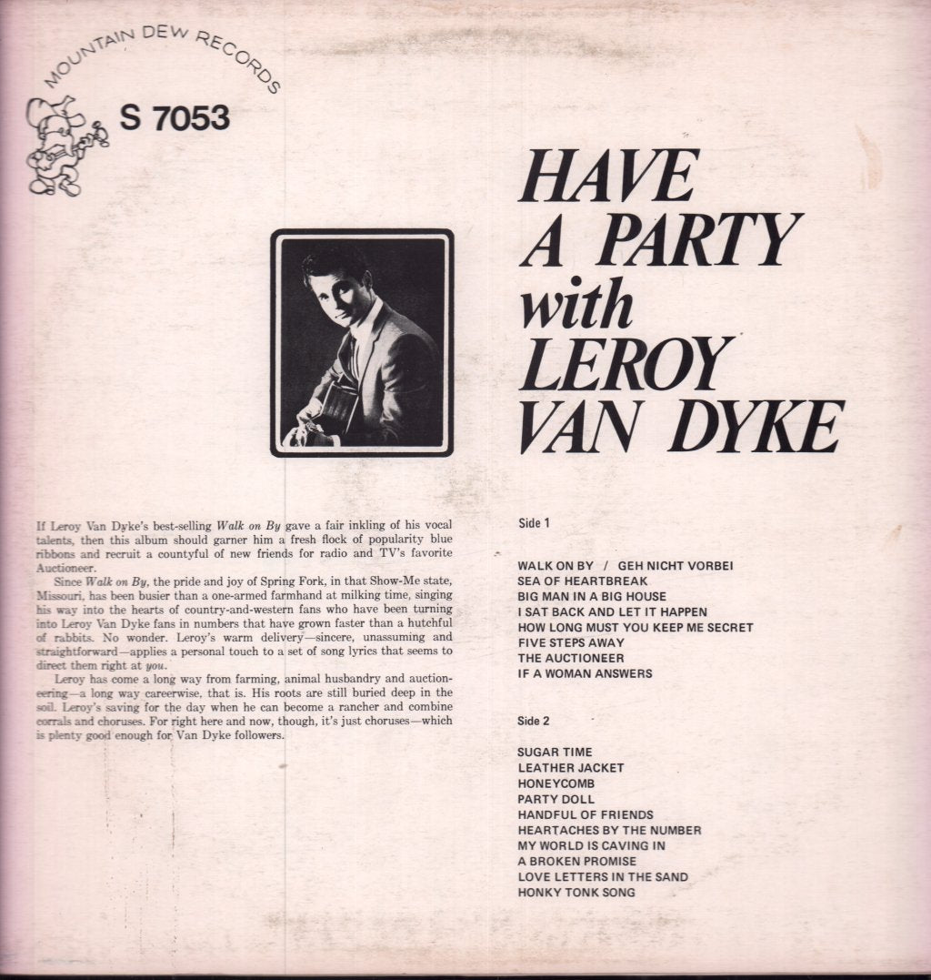 Leroy Van Dyke - Have A Party - Lp