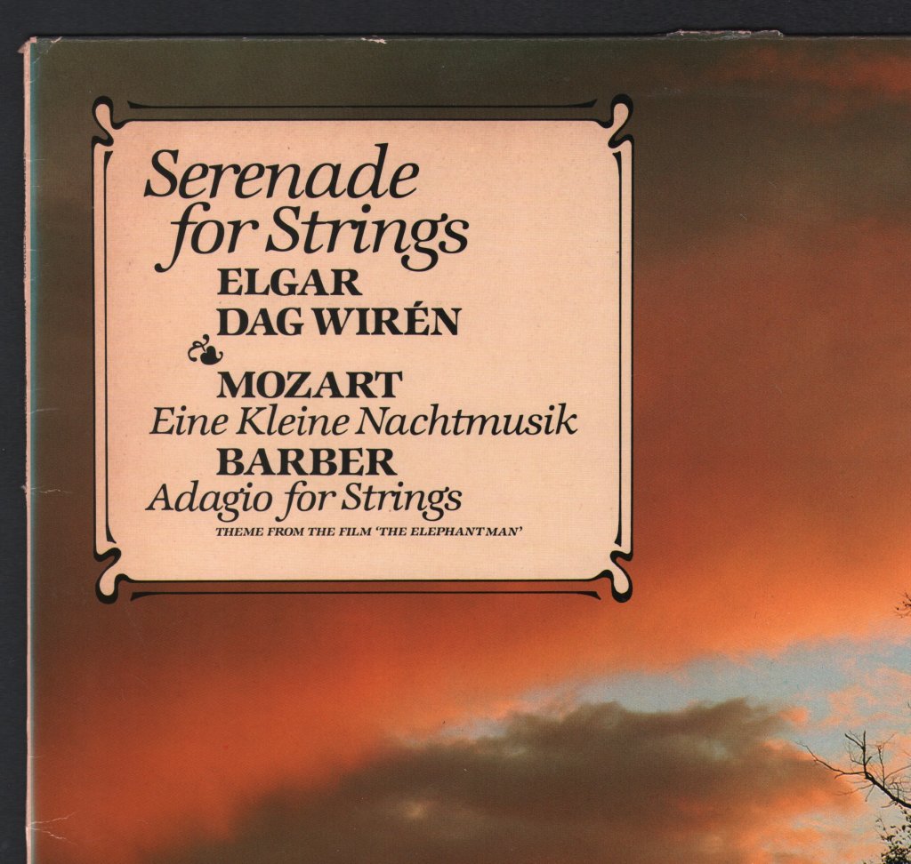 Strings Of The Melbourne Symphony Orchestra / Leonard Dommett - Serenade For Strings - Lp