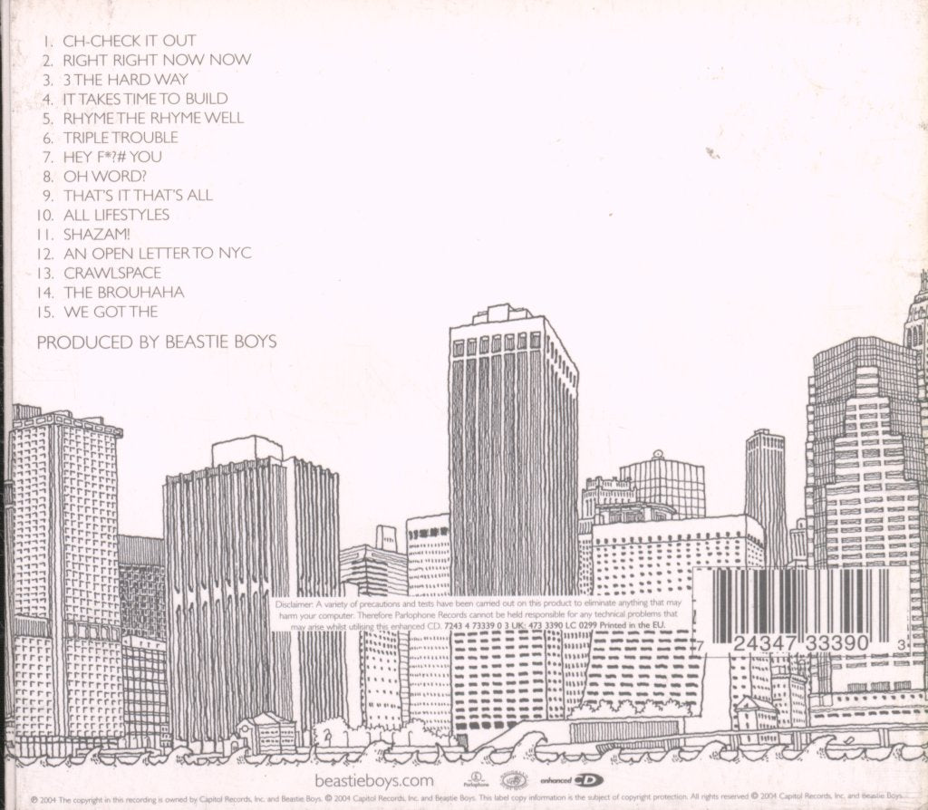Beastie Boys - To The 5 Boroughs - Cd