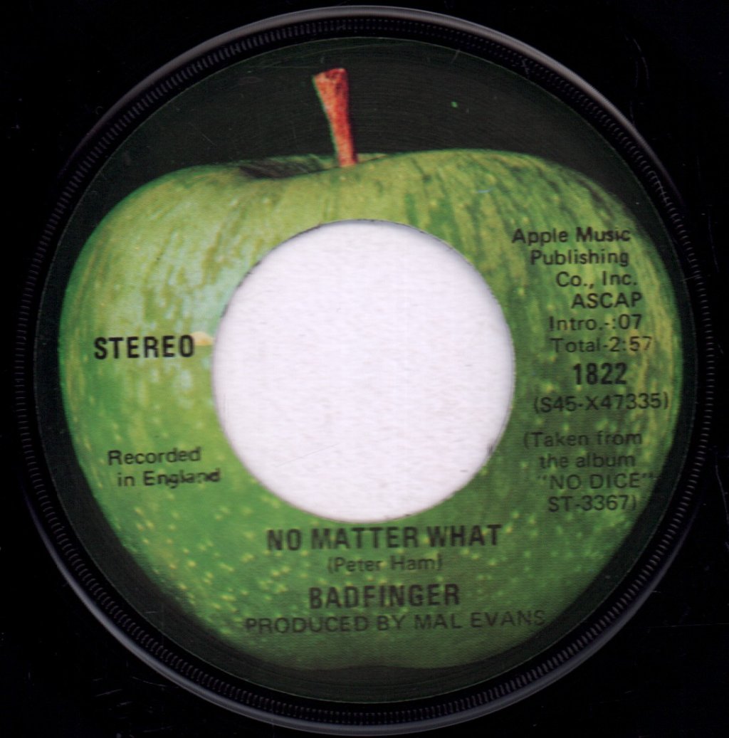 Badfinger - No Matter What - 7 Inch