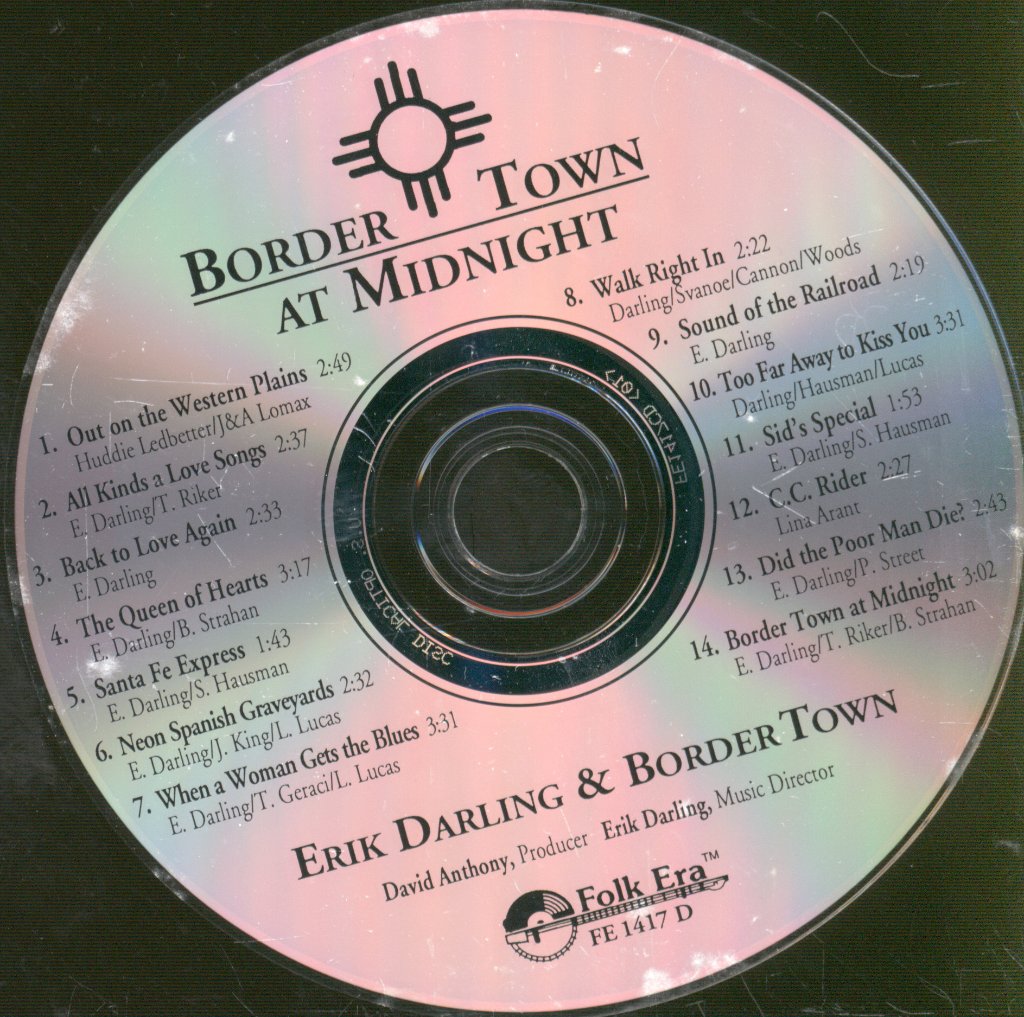 Erik Darling With Sid Hausman And Lynn Lucas - Border Town At Midnight - Cd
