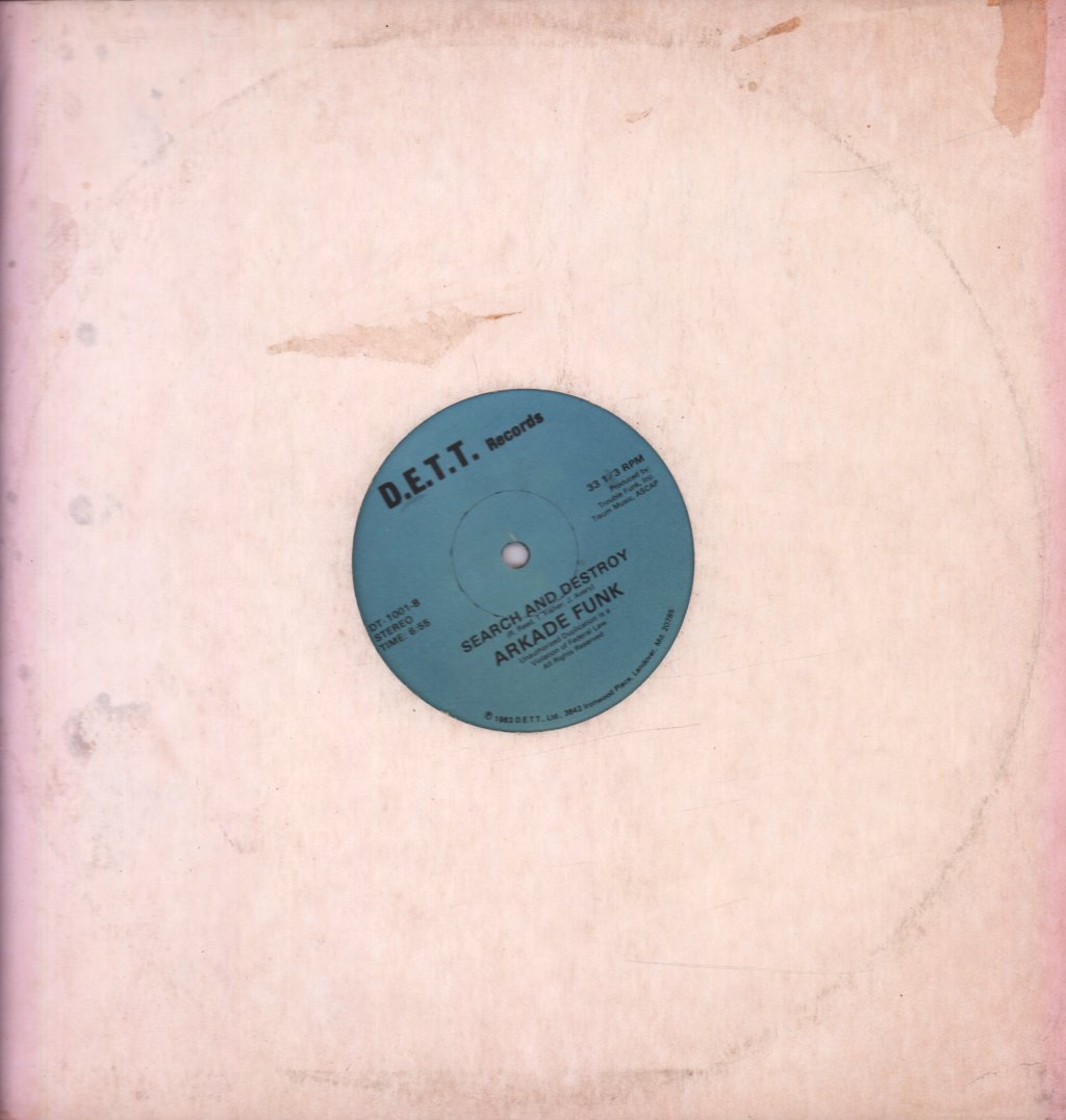 Arkade Funk - Search And Destroy - 12 Inch