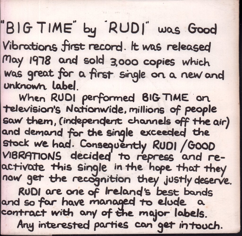 Rudi - Big Time - 7 Inch