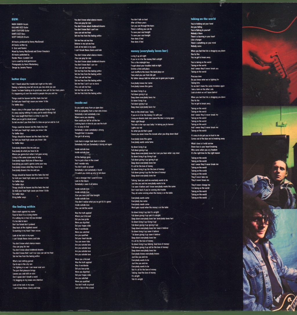Gun - Taking On The World - Lp