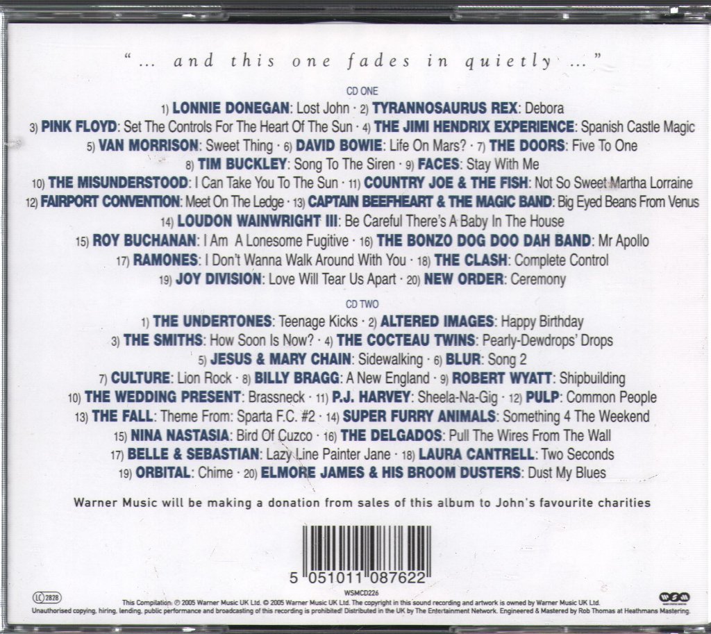 Various Artists - John Peel A Tribute - Double Cd