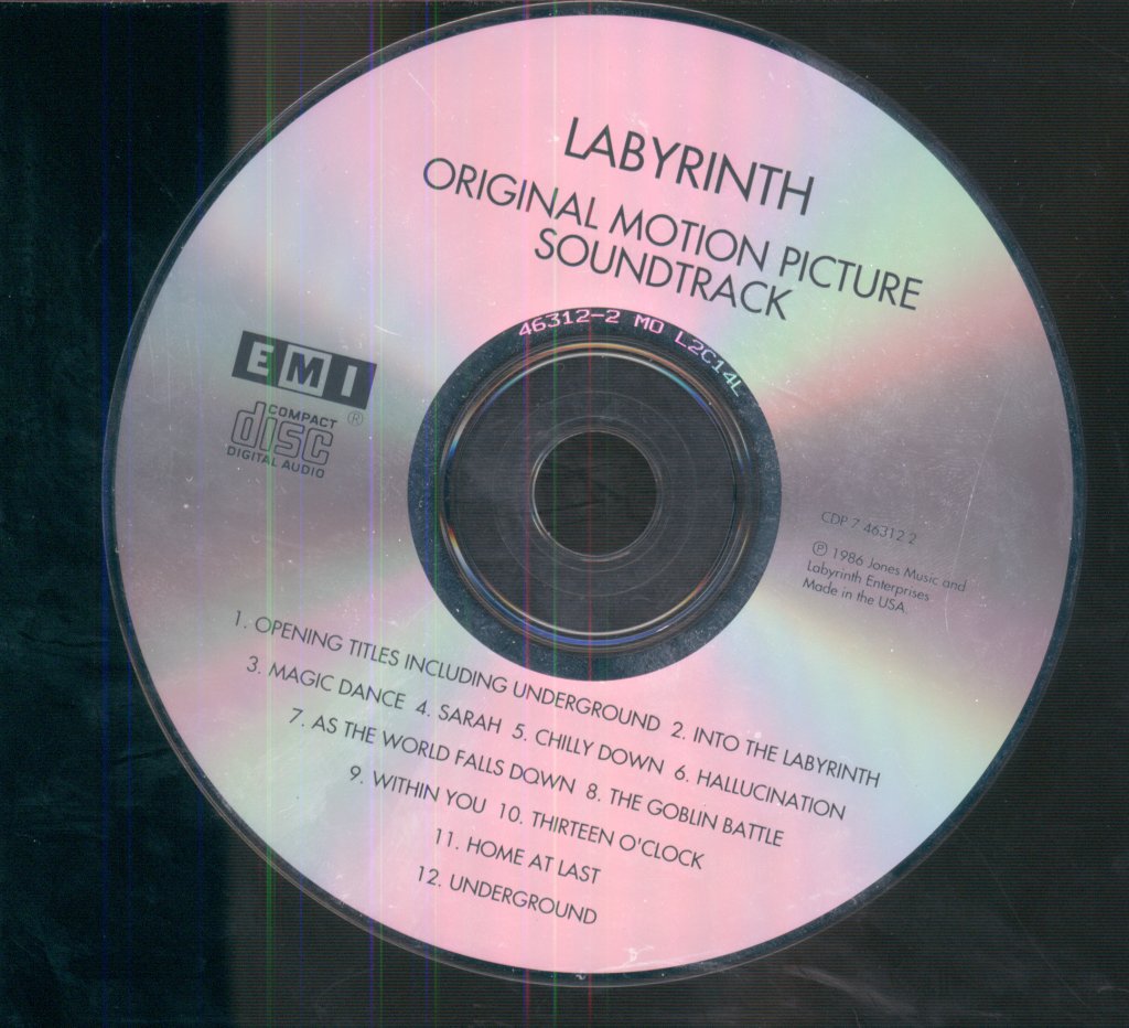 David Bowie, Trevor Jones - Labyrinth (From The Original Soundtrack Of The Jim Henson Film) - Cd