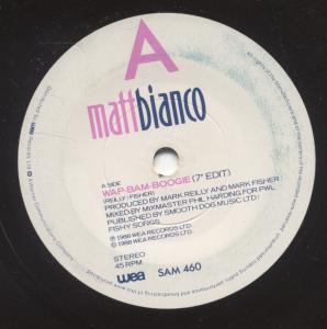Matt Bianco - Wap Bam Boogie - 7 Inch