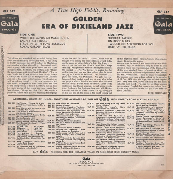 Various Artists - Golden Era Of Dixieland Jazz: 1887-1937 - Lp