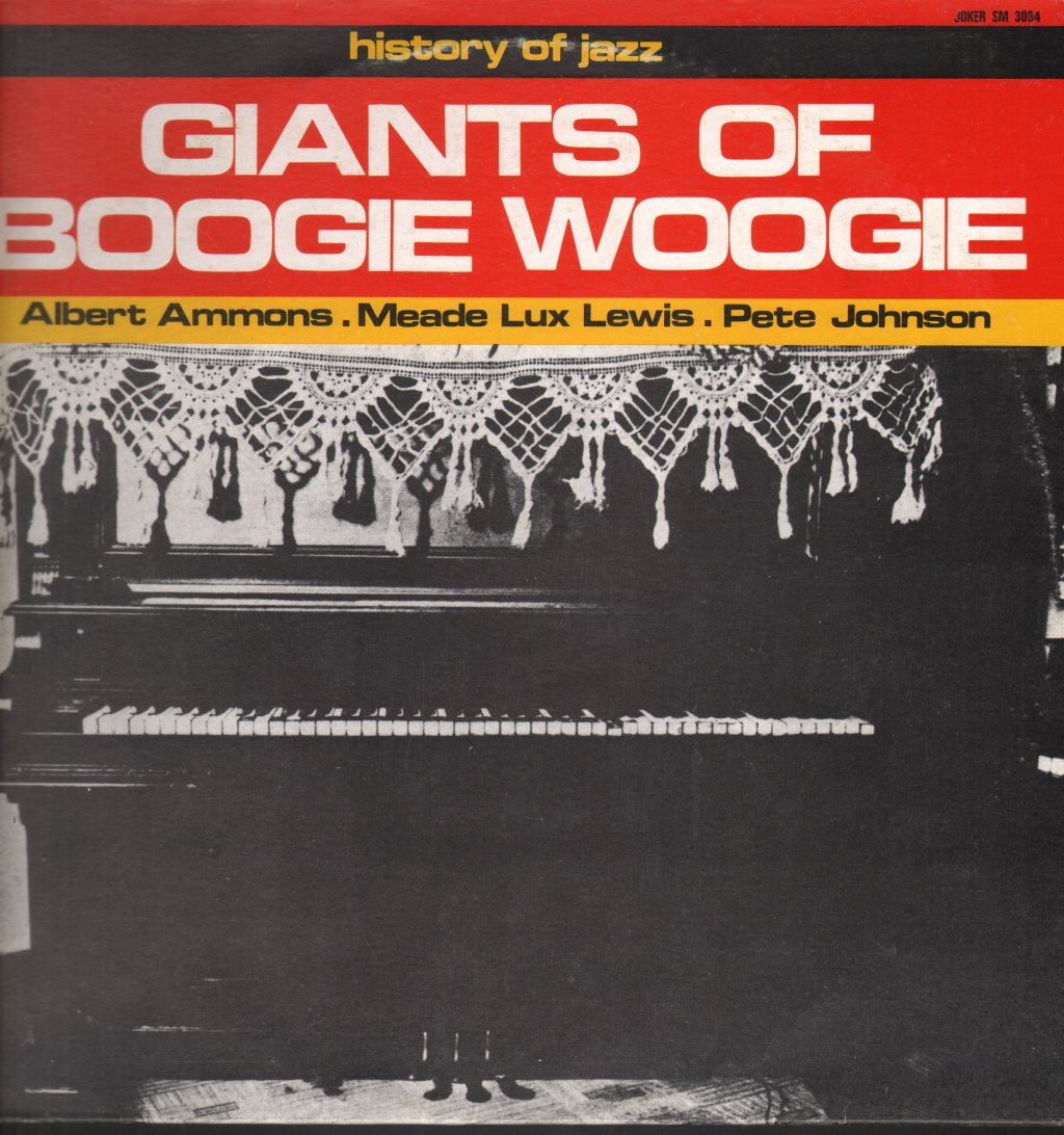Various Artists - Giants Of Boogie Woogie - Lp