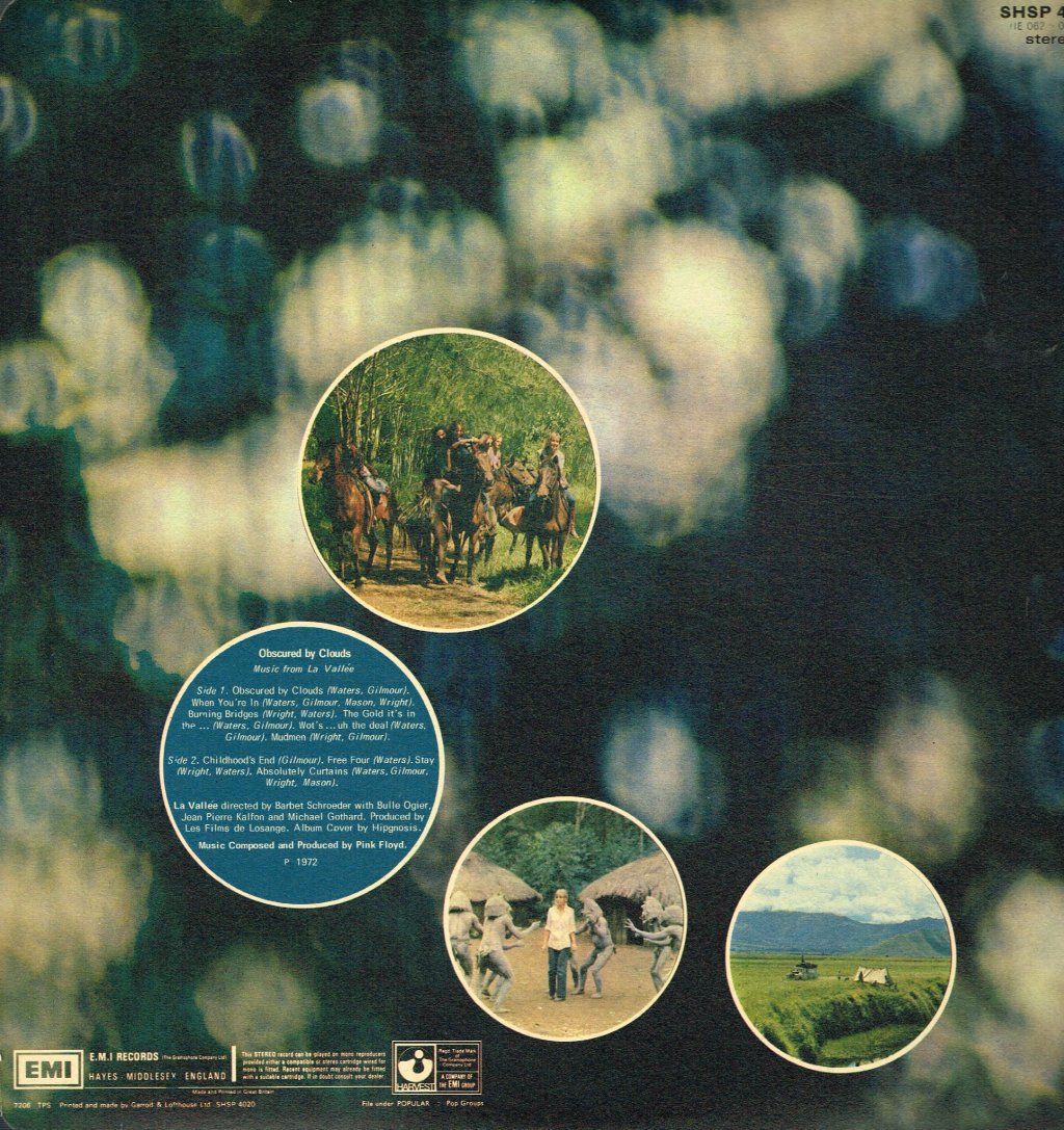 Pink Floyd - Obscured By Clouds - Lp