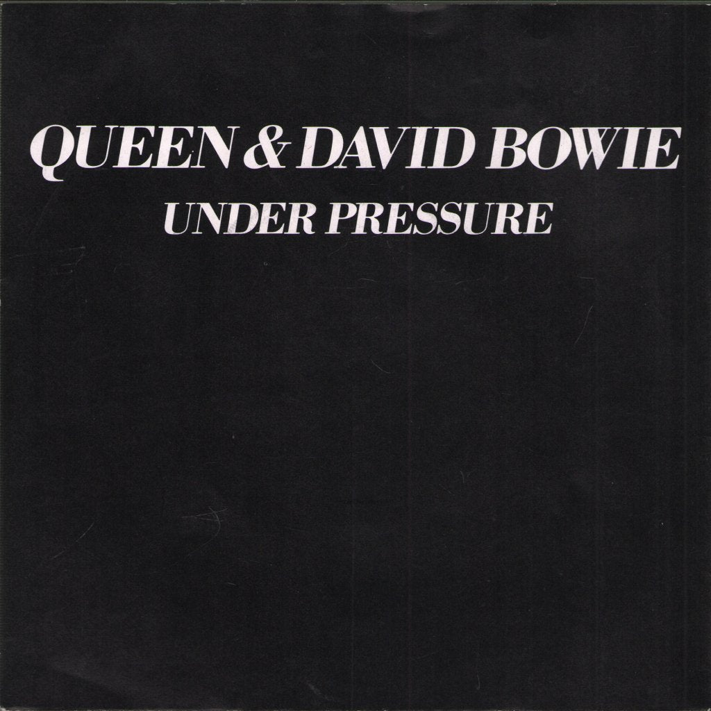 Queen And David Bowie - Under Pressure - 7 Inch