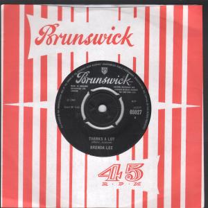 Brenda Lee - Thanks A Lot - 7 Inch