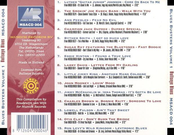 Various Artists - Blues Busters Volume 1 - Cd
