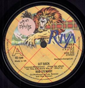 Rod Stewart - Get Back - 7 Inch