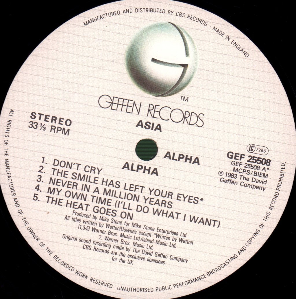 Asia - Alpha - Lp