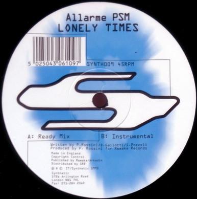 Allarme PSM - Lonely Times - 12 Inch
