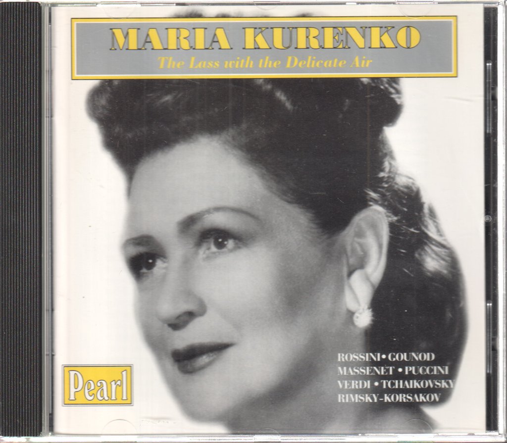 Maria Kurenko - Lass With The Delicate Air - Cd