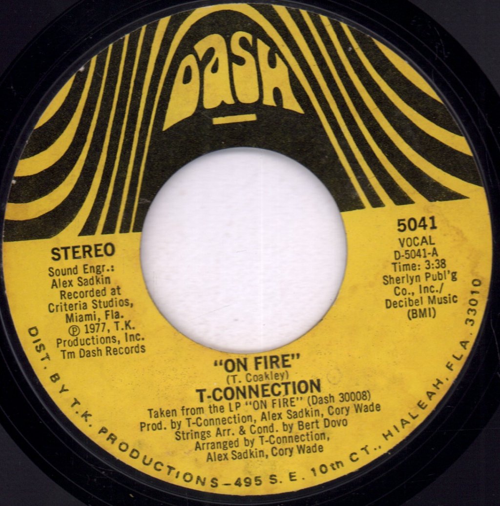 T-Connection - On Fire - 7 Inch