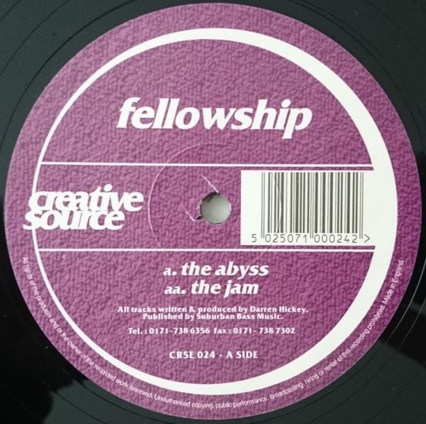 Fellowship - Abyss / The Jam - 12 Inch