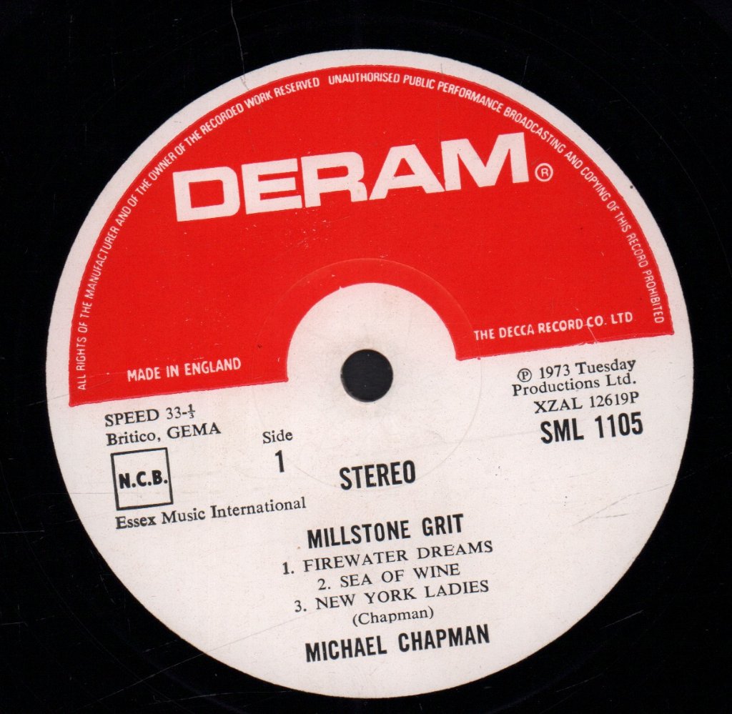 Michael Chapman - Millstone Grit - Lp