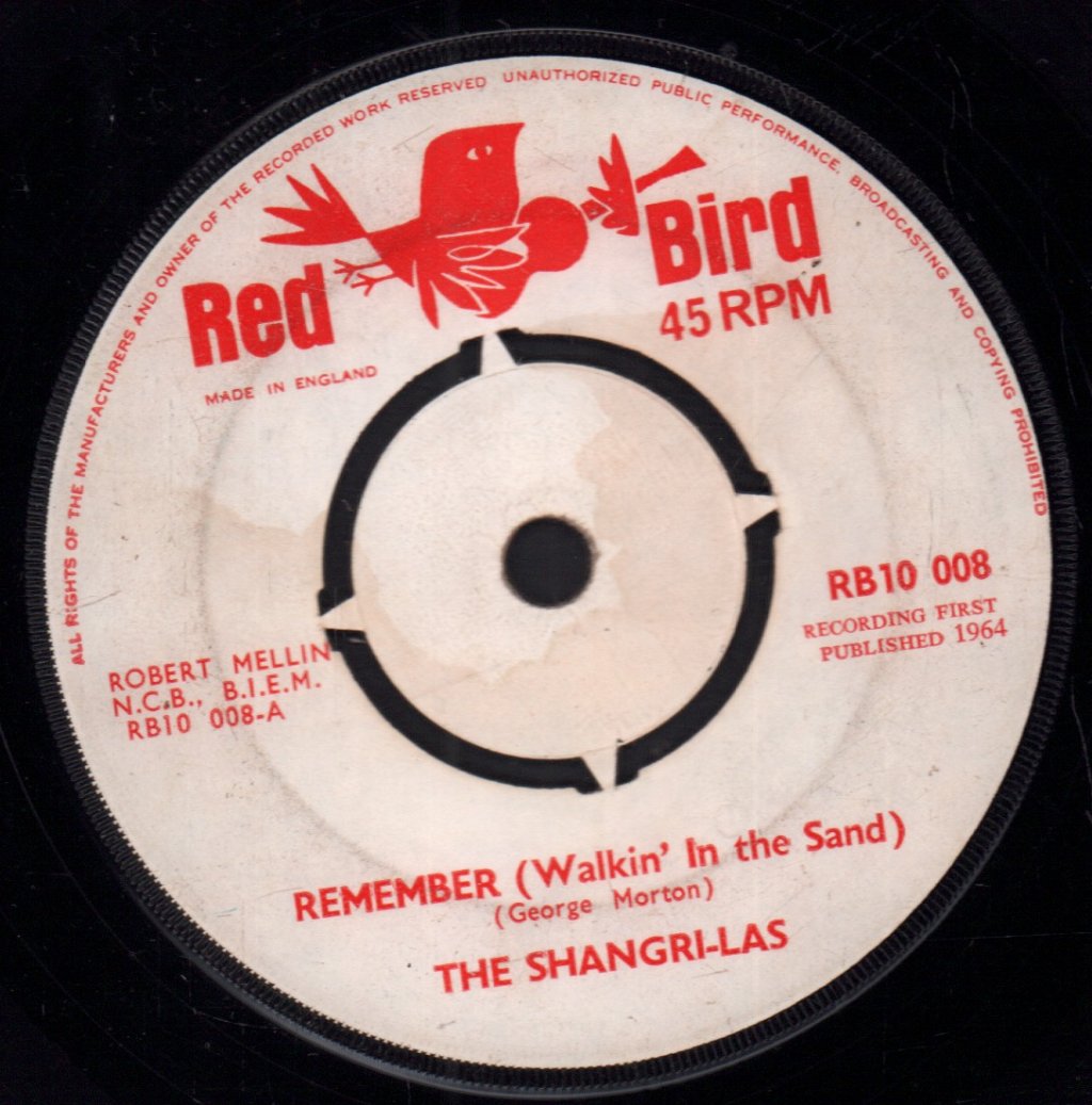 Shangri La's - Remember Walkin' In The Sand - 7 Inch