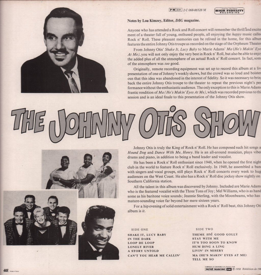 Johnny Otis Show - Johnny Otis Show - Lp