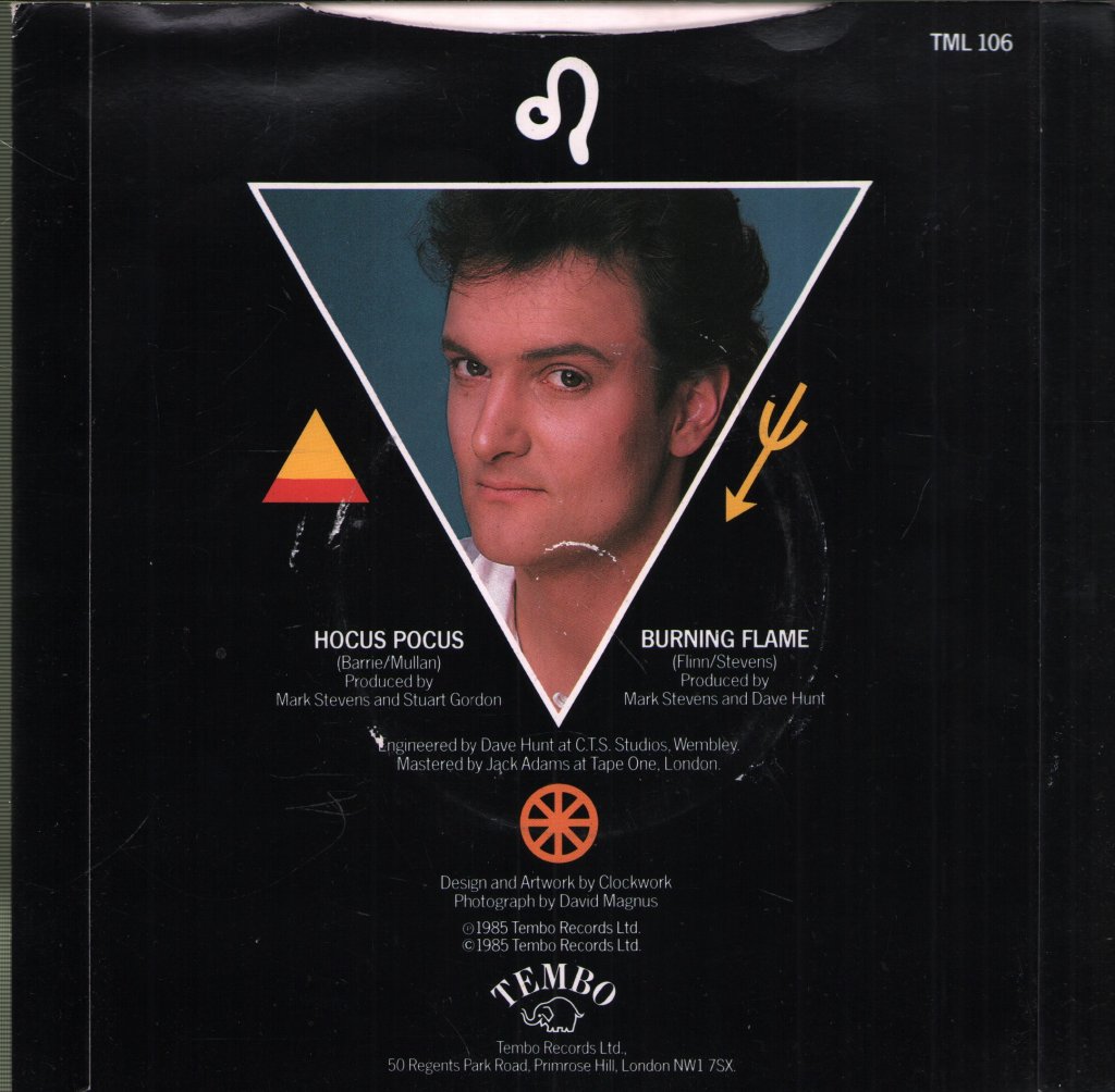Richie Swinglehurst - Hocus Pocus/Burning Flame - 7 Inch