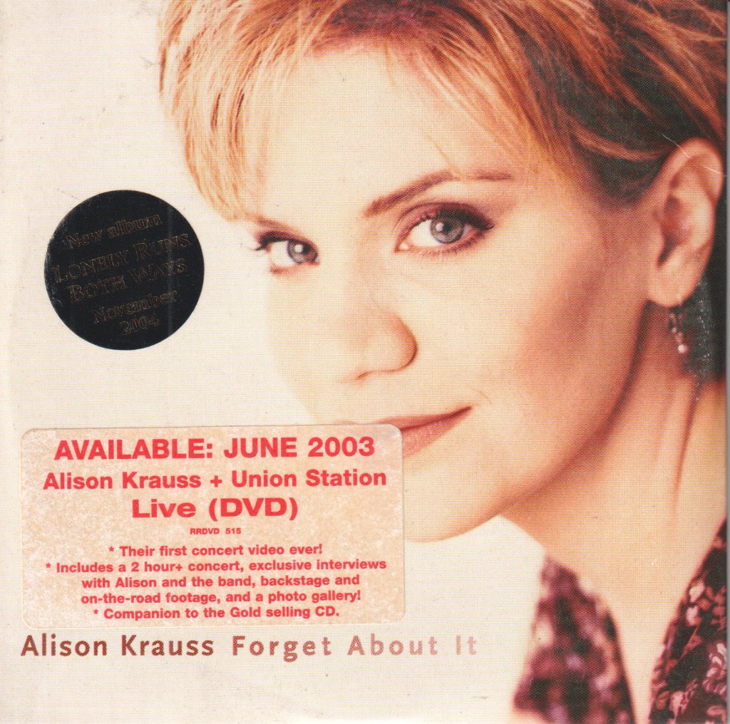 Alison Krauss - Forget About It - Cd