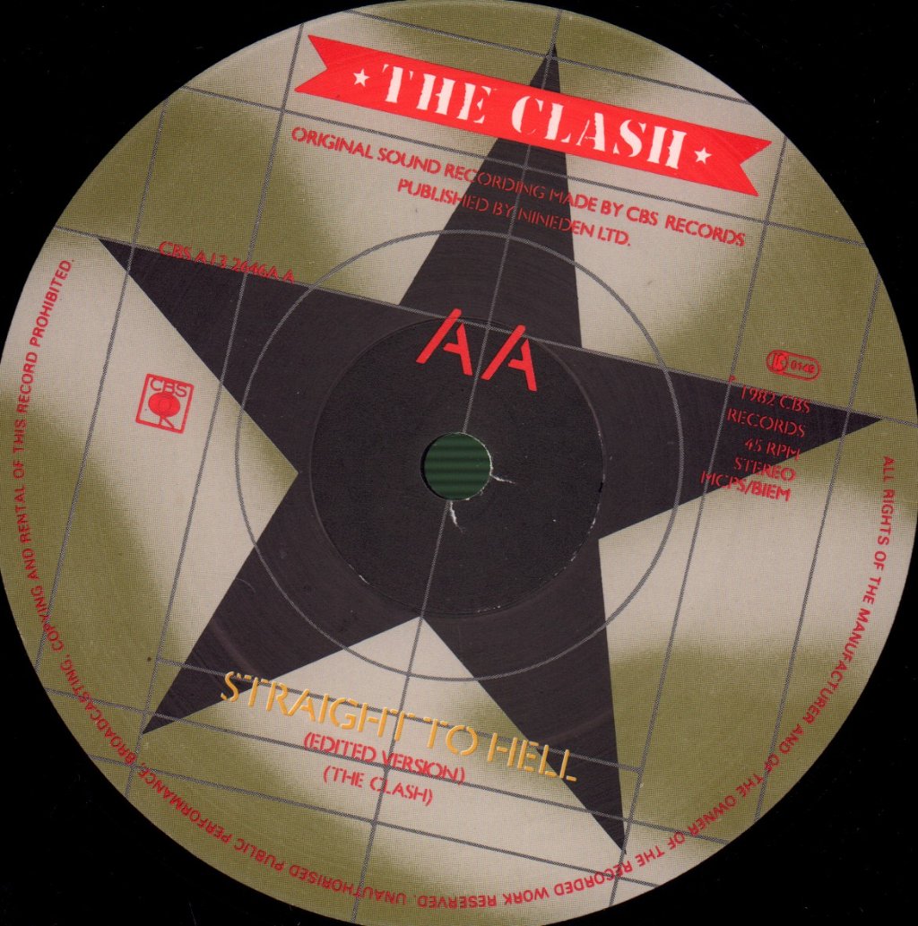 Clash - Should I Stay Or Should I Go / Straight To Hell - 12 Inch