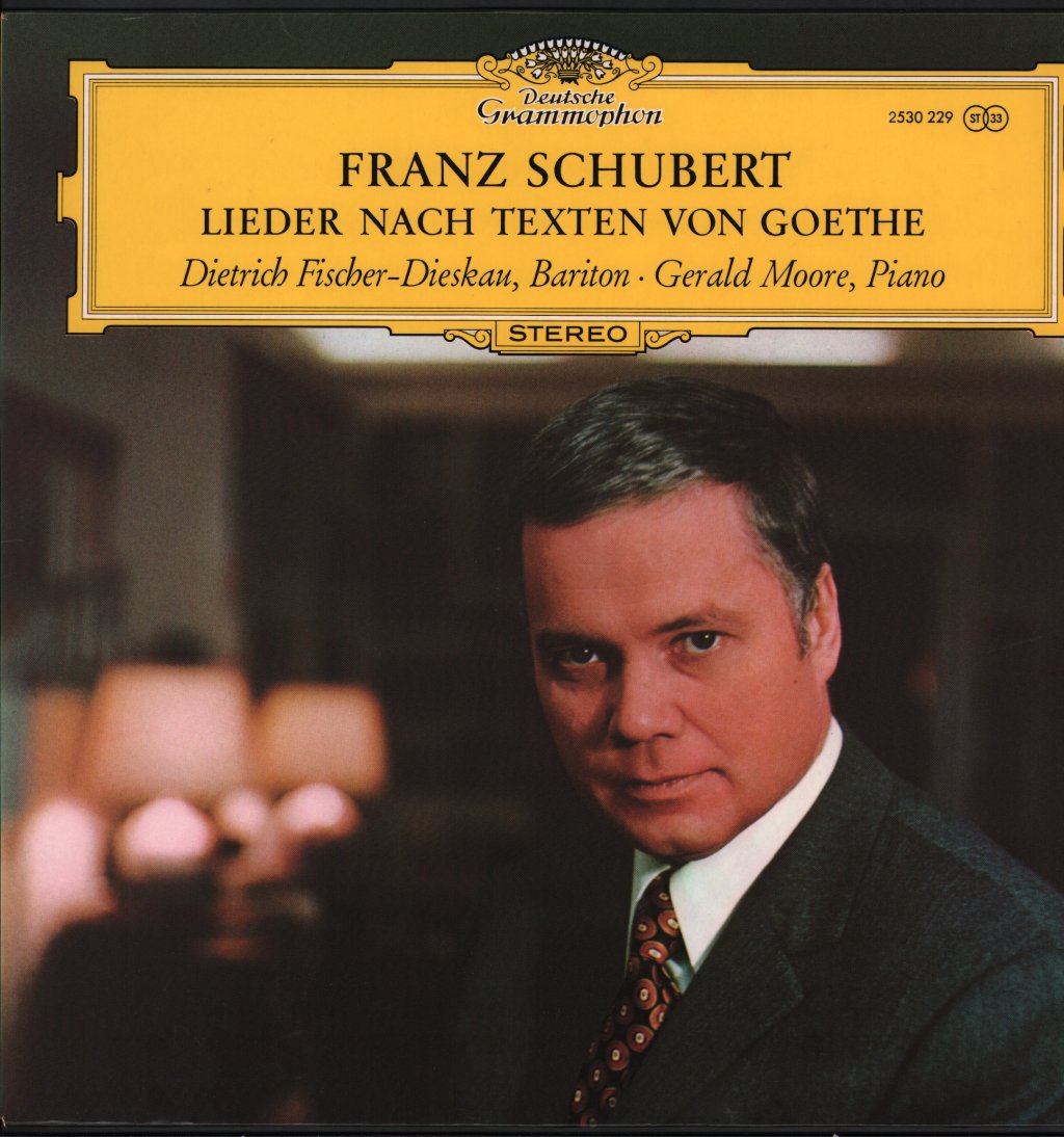 Dietrich Fischer-Dieskau - Franz Schubert - Lieder Nach Texten Von Goethe - Lp