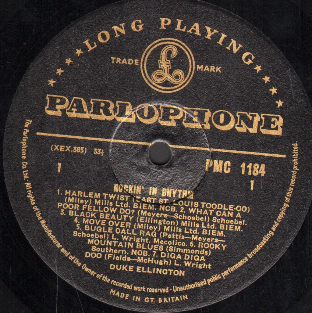 Duke Ellington And His Orchestra - Rockin' In Rhythm - Lp
