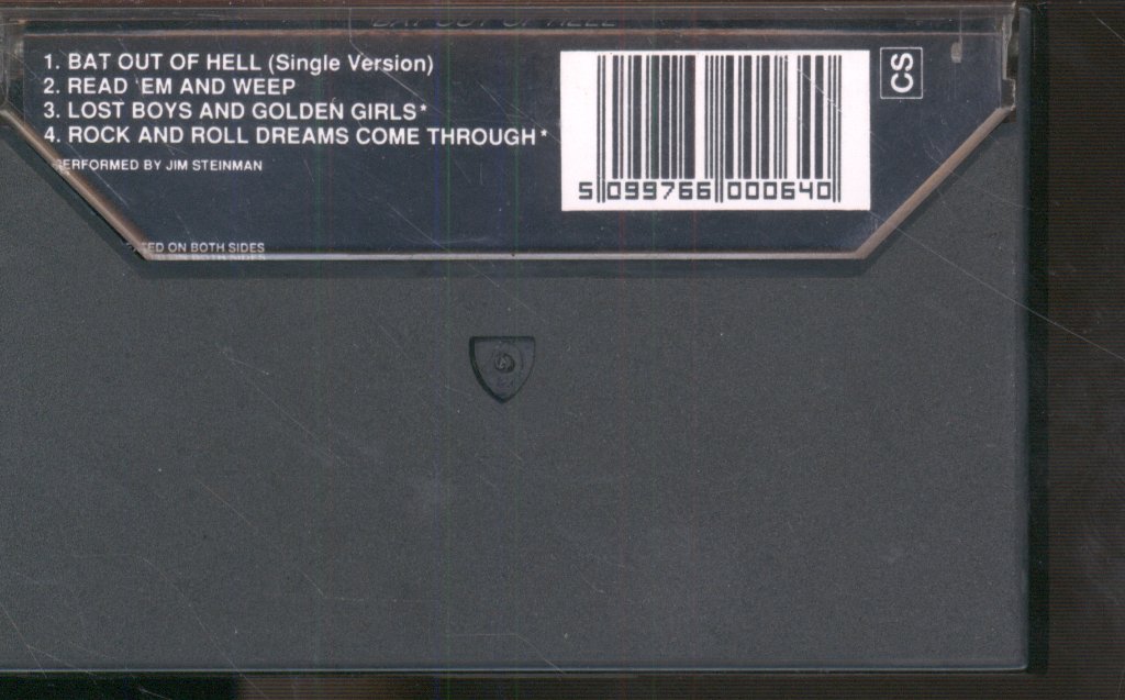 Meat Loaf - Bat Out Of Hell - Cassette