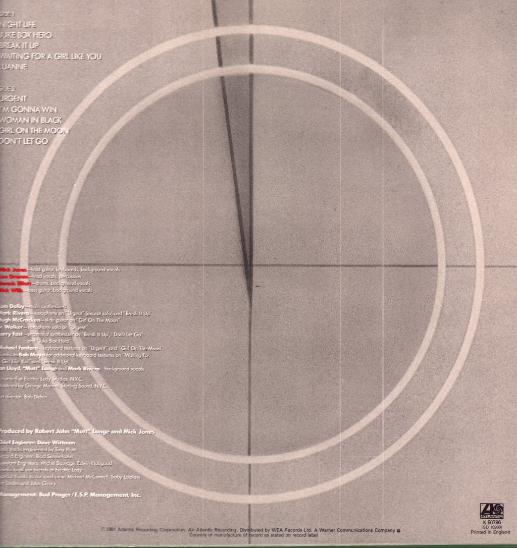 Foreigner - 4 - Lp