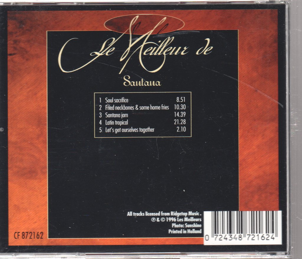 Santana - Le Meilleur De Santana - Cd