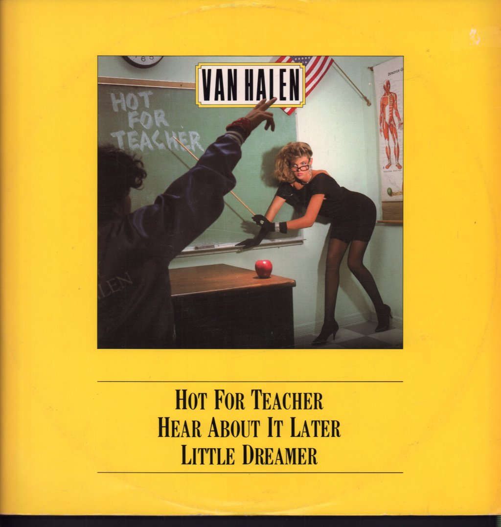 Van Halen - Hot For Teacher - 12 Inch