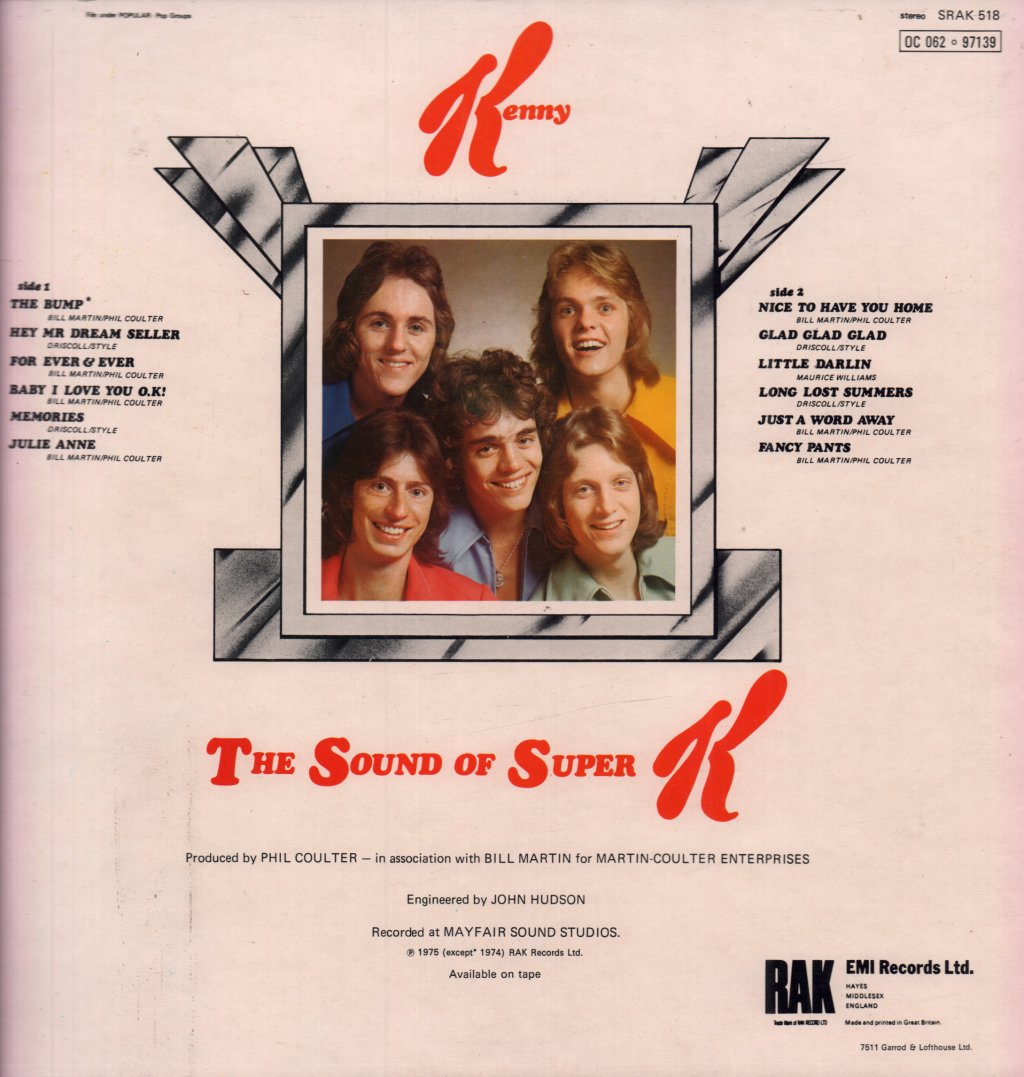 Kenny - Sound Of Super K - Lp