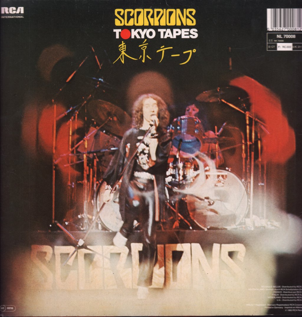 Scorpions - Tokyo Tapes - Double Lp