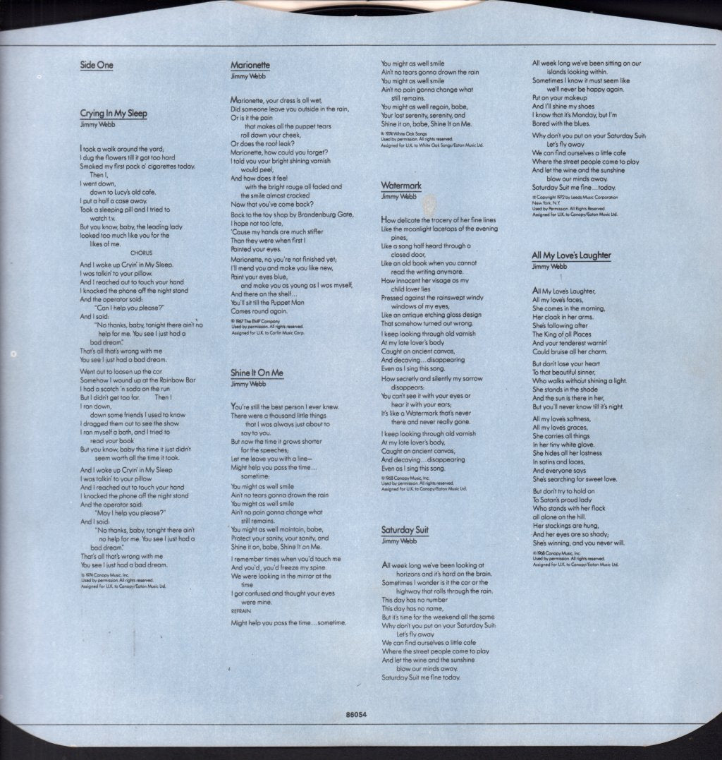 Art Garfunkel - Watermark - Lp