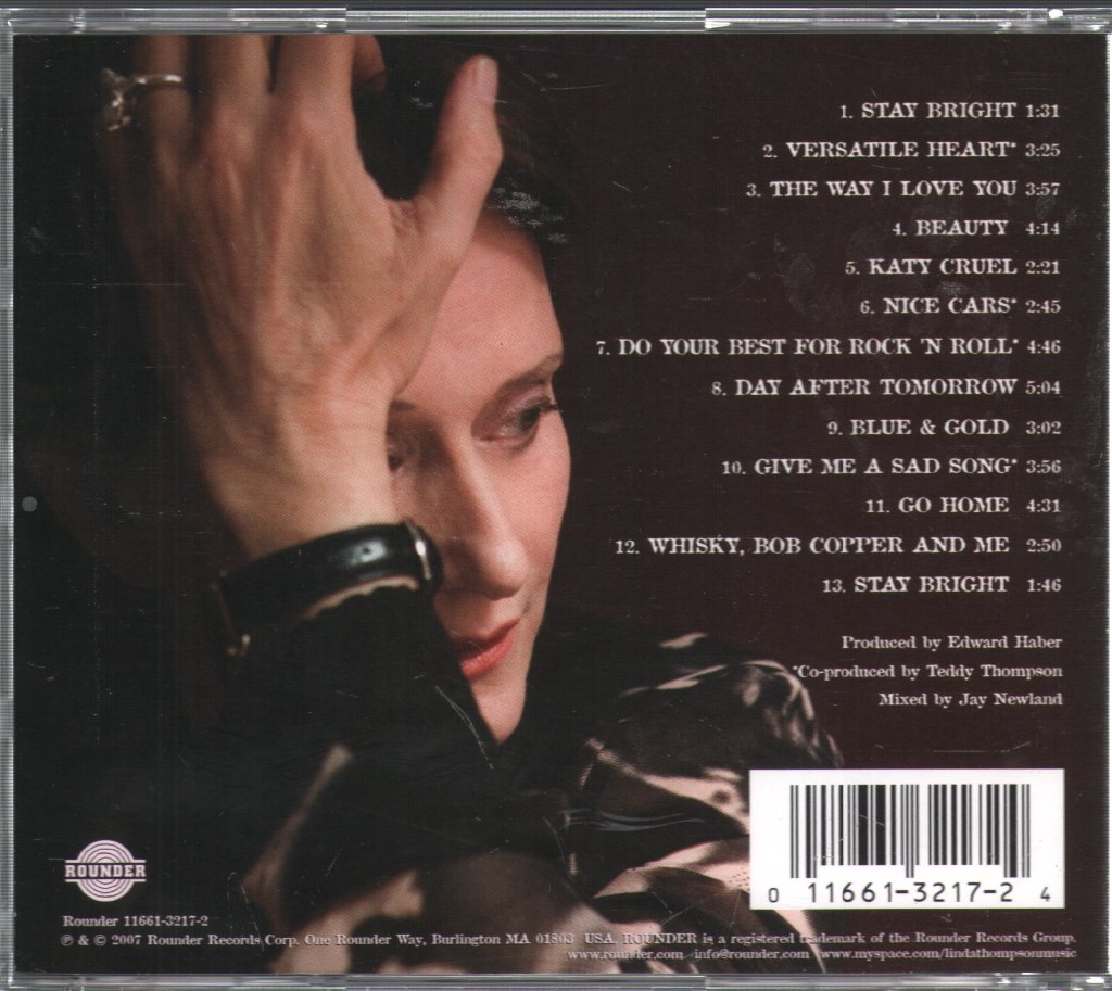 Linda Thompson - Versatile Heart - Cd