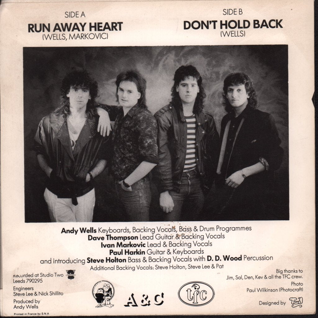 Voyager Uk - Run Away Heart - 7 Inch