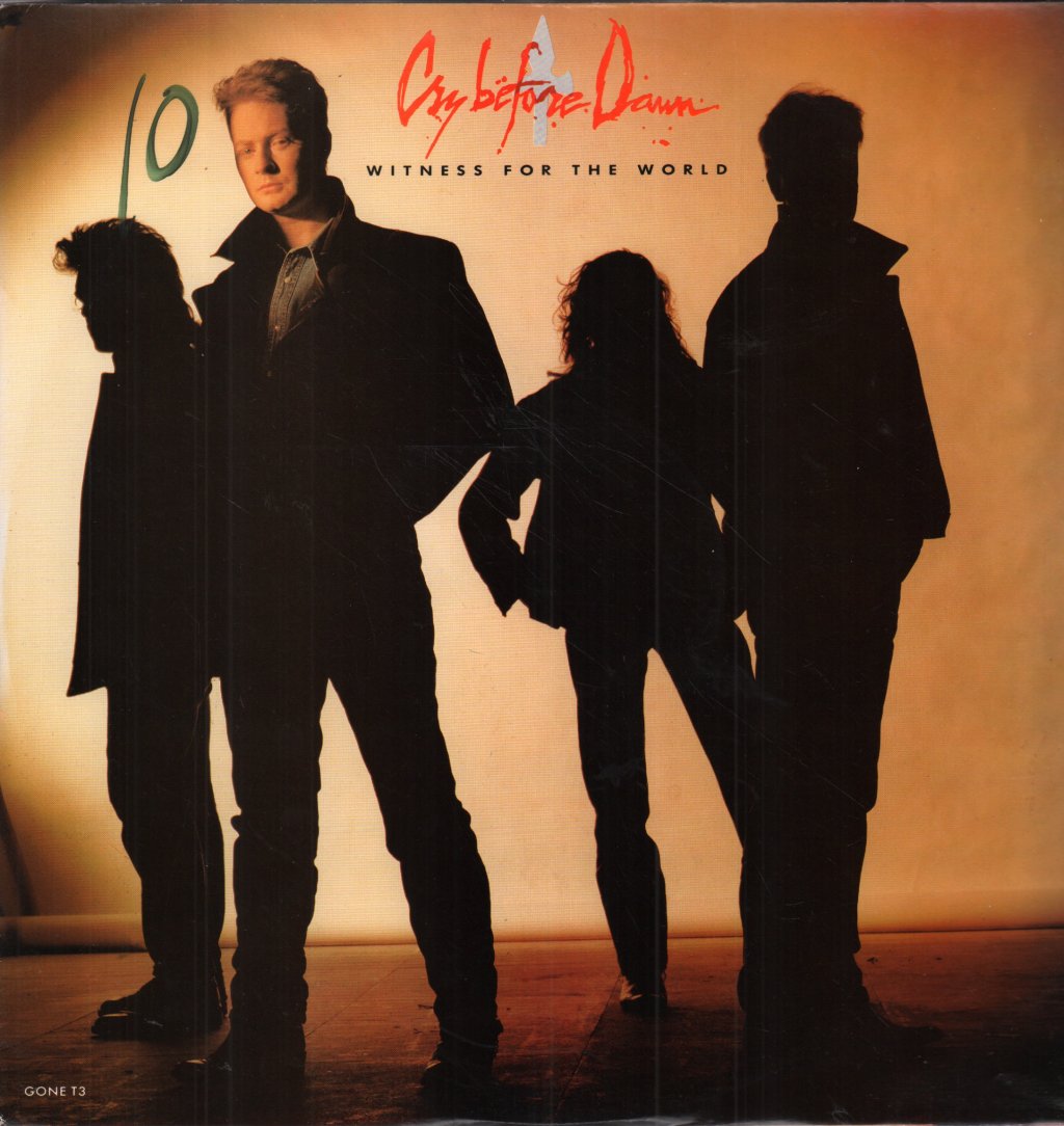 Cry Before Dawn - Witness For The World - 12 Inch