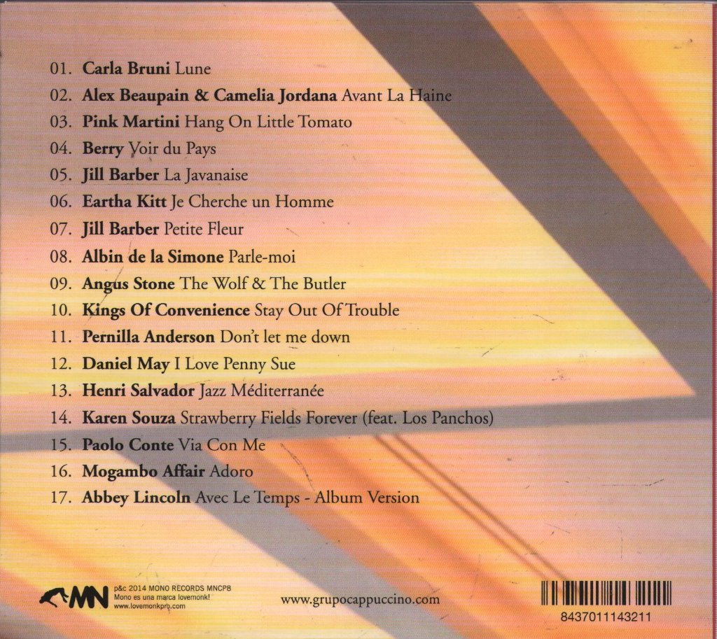 Various Artists - Cappuccino Grand Café - Pepe Link Selection Vol. 8 - Cd