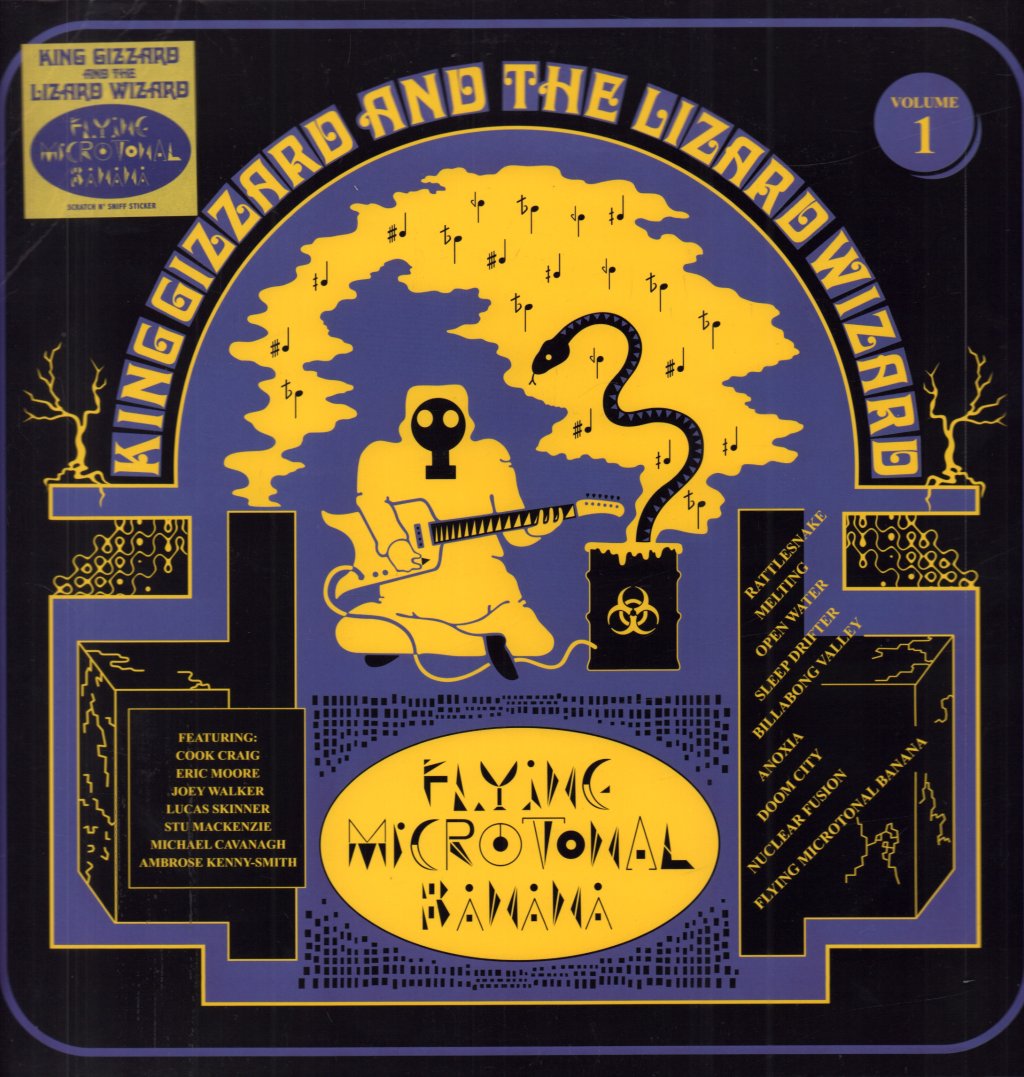 King Gizzard And The Lizard Wizard - Flying Microtonal Banana (Explorations Into Microtonal Tuning Volume 1) - Lp