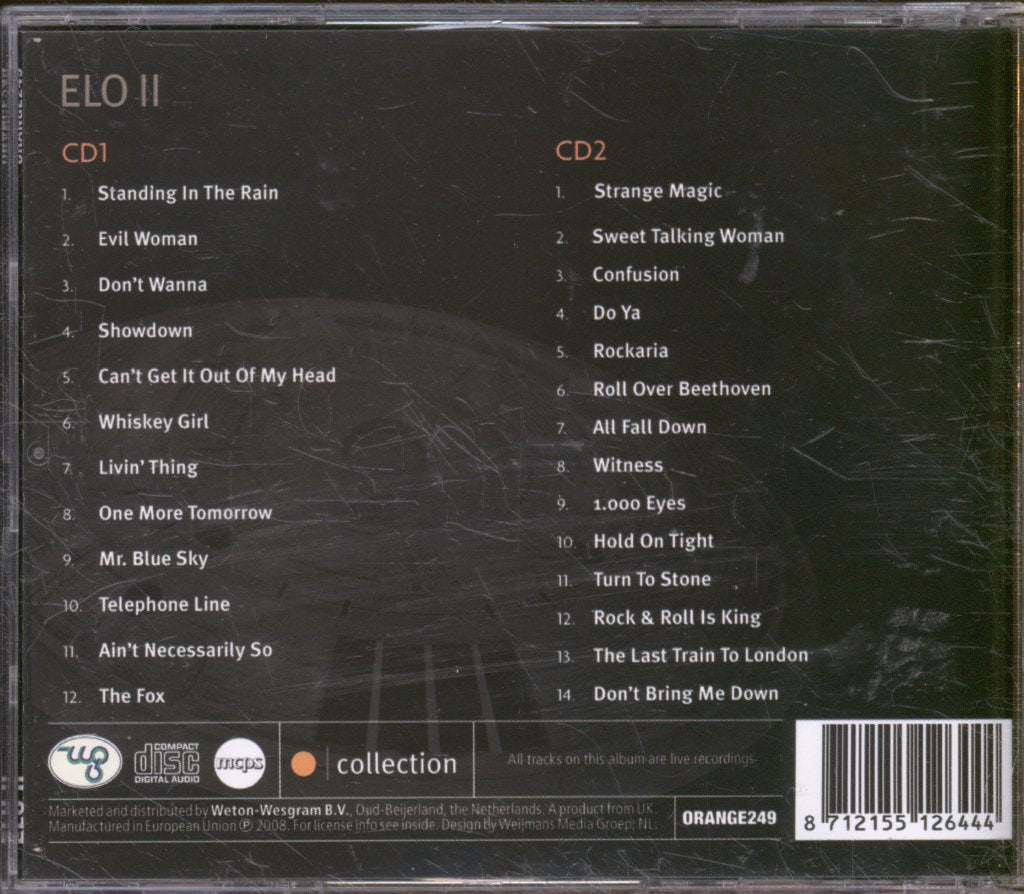 Electric Light Orchestra Part II - ELO II - Double Cd