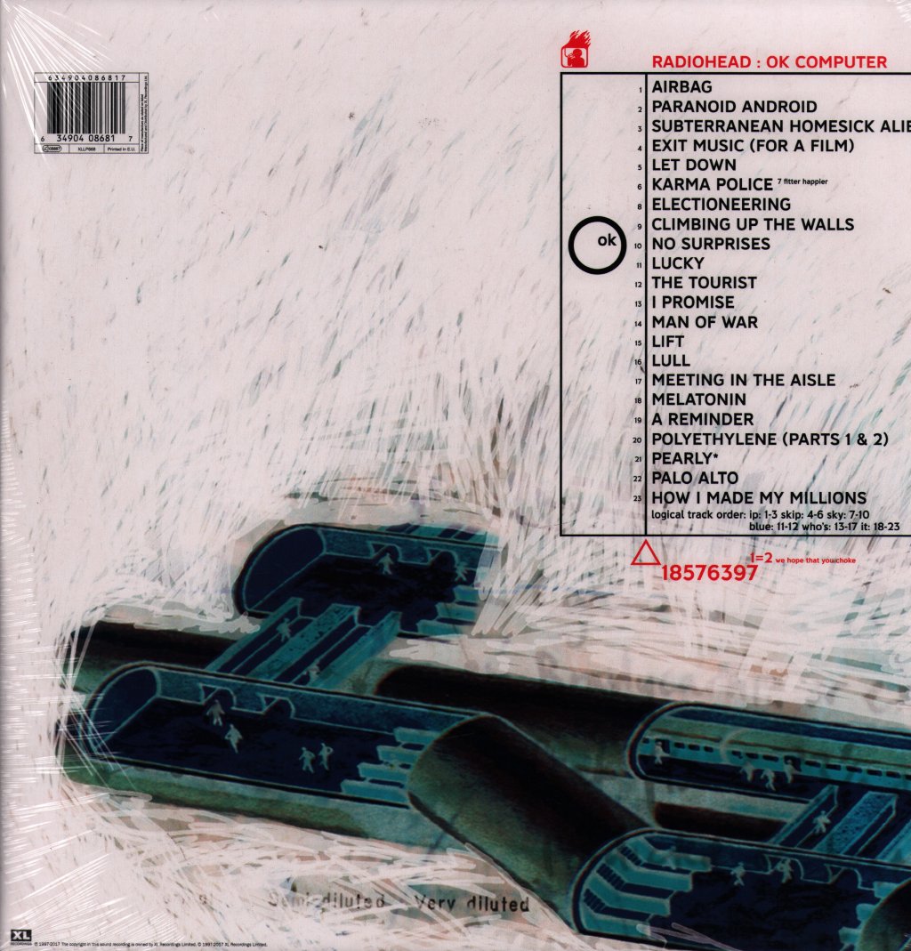 OK COMPUTER OKNOTOK 1997 2017 ［3LP+Cassette+2BOOK］＜完全限定生産盤＞