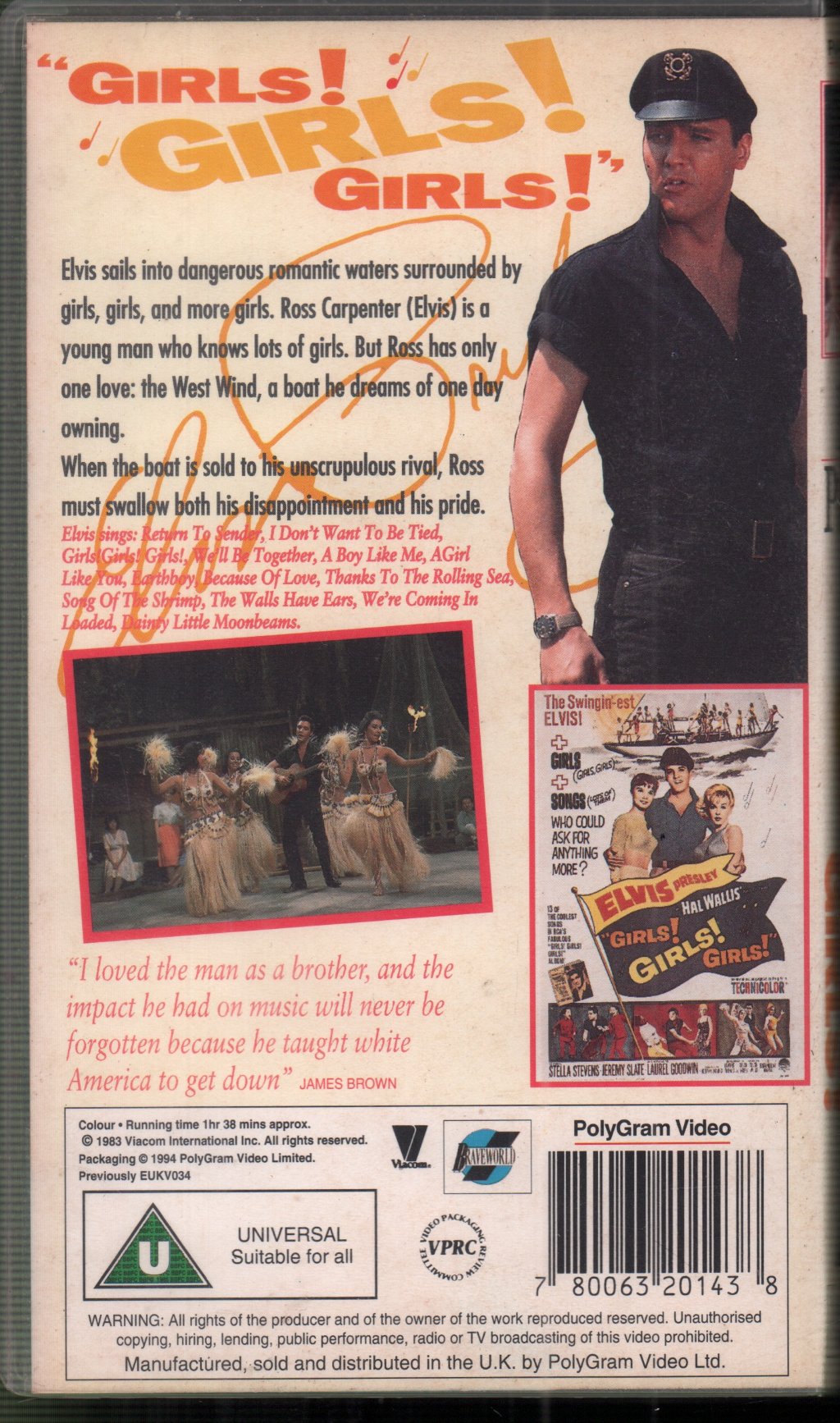 Elvis Presley - Girls Girls Girls - Video