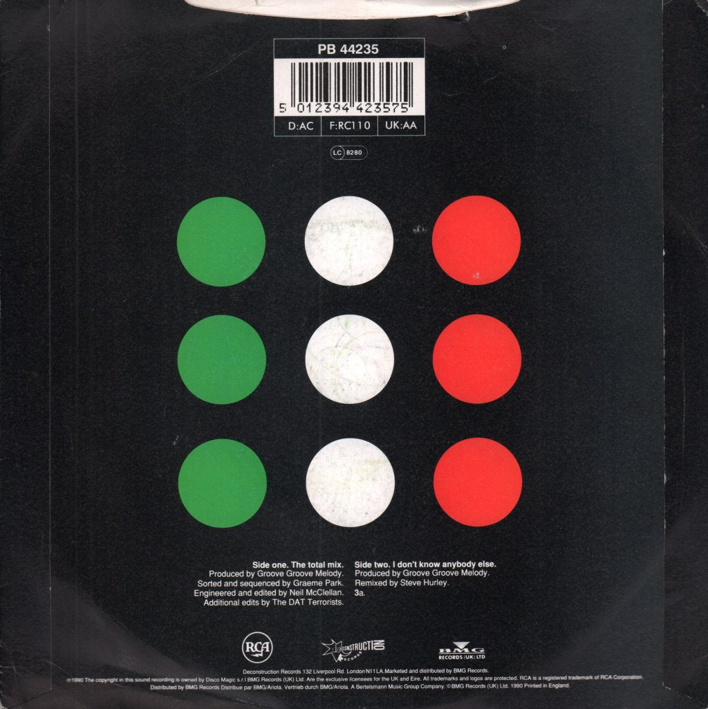 Black Box (90'S Dance Group) - Total Mix - 7 Inch