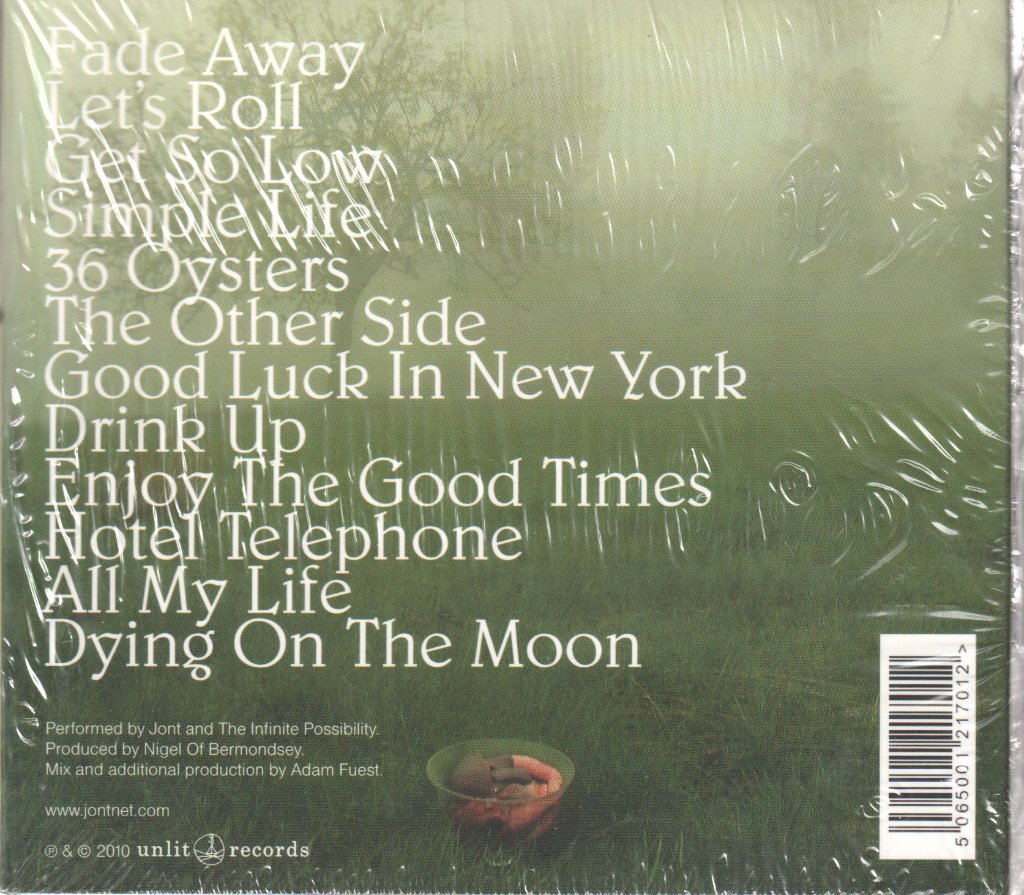Jont - Set It Free - Cd
