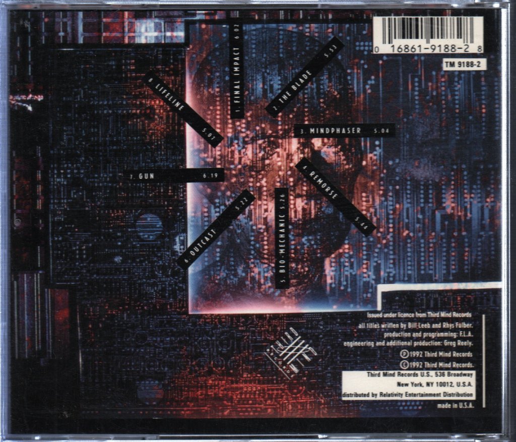 Front Line Assembly - Tactical Neural Implant - Cd