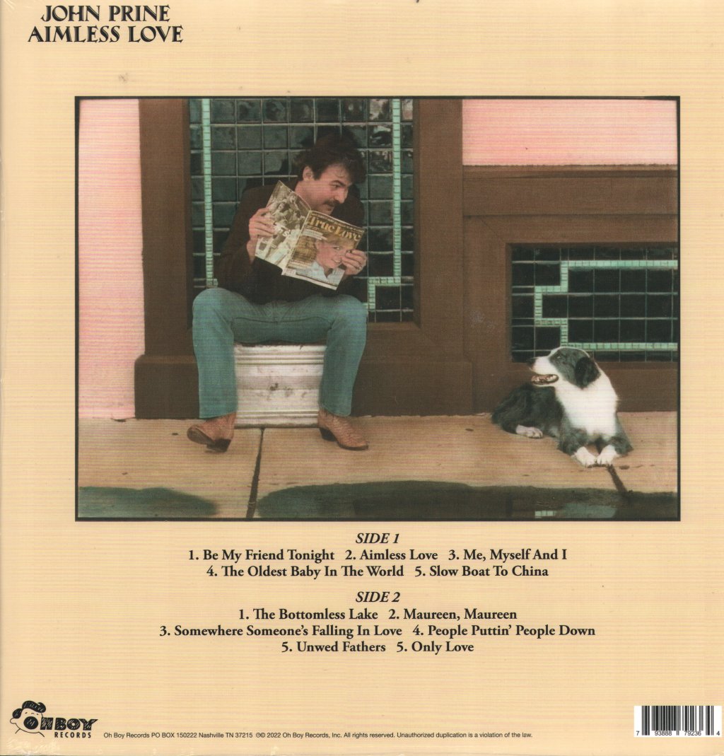 John Prine - Aimless Love - Lp